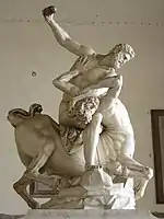 Heracle îl ucide pe Nessus