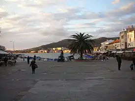 Foça square in 2015.