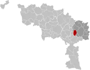 Fontaine-l'Évêque în Provincia Hainaut