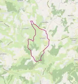 Poziția localității Fontanès