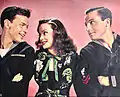 Frank Sinatra, Kathryn Grayson și Gene Kelly în Anchors Aweigh (1945)