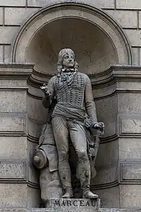 Generalul Marceau (1854), Paris, Palatul Luvru, Pavillon de Rohan.