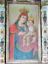 Icoană împărătească: Maria cu pruncul