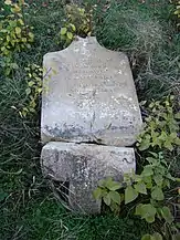 Mormântul preotului greco-catolic Eliseu Moga