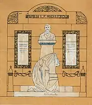 Monument funerar familia Luca P. Nicolescu(Cimitirul Bellu)