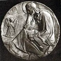 Evanghelistul Matei (1906) turnată în bronz pentru casa Victor Stăuceanu din București