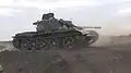 Tanc T-55 folosit de Armata Siriana Libera