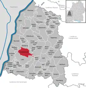 Poziția localității Friesenheim