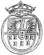 Stema Monetară a lui Gabriel Báthory (1609)