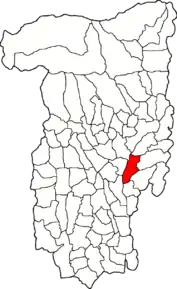 Poziția localității Galicea