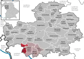 Poziția localității Gallmersgarten