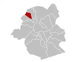 Ganshoren în Regiunea Bruxelles