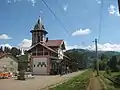 Gara Vatra Dornei Băi - vedere dinspre vest