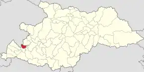 Localizarea comunei în județul Maramureș