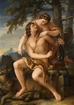 Apolo și Artemis de Gavin Hamilton