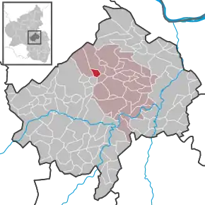 Poziția localității Gebroth