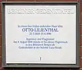 Placă comemorativă în Boothstraße 17, Berlin-Lichterfelde