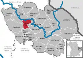 Poziția localității Geiersthal