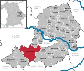 Poziția localității Geiselhöring