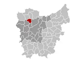 Waarschoot în Provincia Flandra de Vest