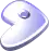 Gentoo stylized "g" logo.