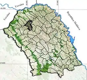 Poziția localității George Enescu