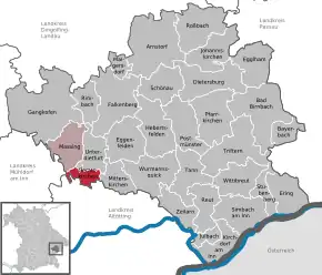 Poziția localității Geratskirchen