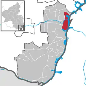 Poziția localității Germersheim