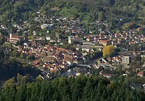 View of the old town