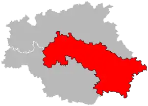 Arondismentul Auch în cadrul departamentului Gers