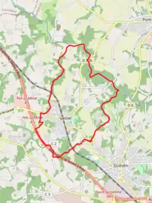 Poziția localității Gestel