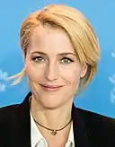 A photograph of Gillian Anderson