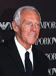 Giorgio Armani, designer vestimentar italian