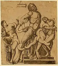 Gravură de Giovanni Antonio da Brescia⁠(d)