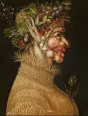 Vara; de Giuseppe Arcimboldo; 1563; ulei pe panou; 67 x 50,8&nbsp;cm; Muzeul de Istorie a Artei din Viena (Austria)