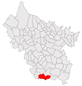 Poziția localității Glodeanu-Siliștea