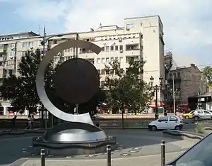 Gongul Thaliei din Piața Timpului