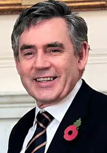 Gordon Brown, politician britanic, prim-ministru al Regatului Unit