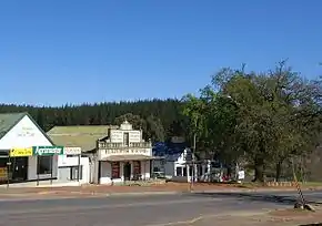 Old buildings on the outskirts of Grabouw