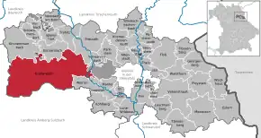 Poziția localității Grafenwöhr