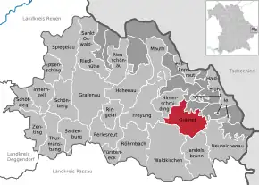 Poziția localității Grainet