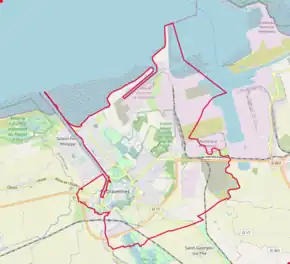 Poziția localității Gravelines