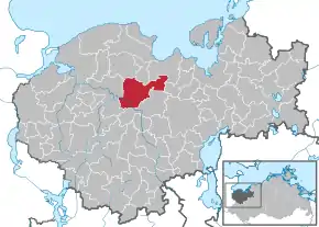 Poziția localității Grevesmühlen