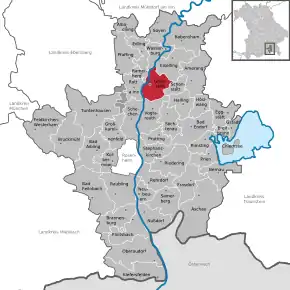 Poziția localității Griesstätt