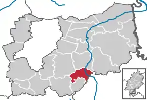 Poziția localității Groß-Bieberau