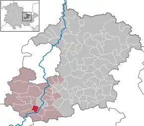 Poziția  Großeutersdorf pe harta districtului Saale-Holzland-Kreis
