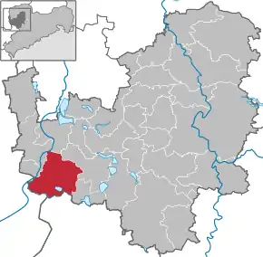 Poziția localității Groitzsch