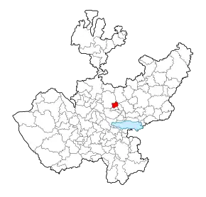 Poziția localității Guadalajara