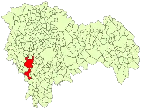 Poziția localității Guadalajara