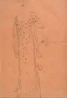 O altă schiță pregătitoare